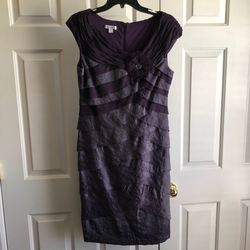 Gorgeous purple cocktail dress